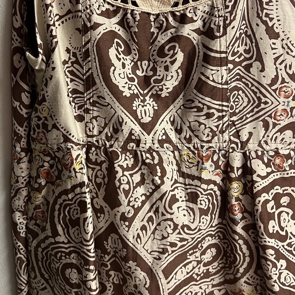 Free People Beaded Neckline Dress Size 6 - Picture 4 of 4